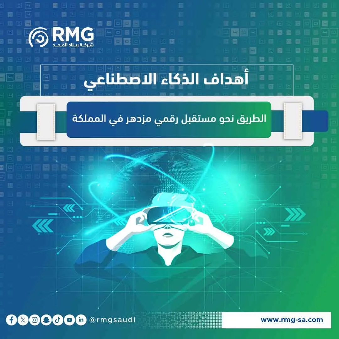 أهداف الذكاء الاصطناعي: الطريق نحو مستقبل رقمي مزدهر في المملكة 1 أهداف الذكاء الاصطناعي: الطريق نحو مستقبل رقمي مزدهر في المملكة