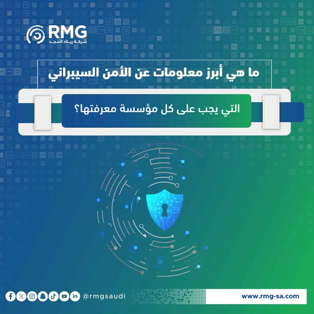 ما هي أبرز معلومات عن الأمن السيبراني التي يجب على كل مؤسسة معرفتها؟ 18 معلومات-عن-الأمن-السيبراني